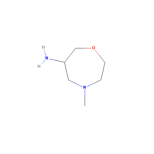 933743-23-8 4-methyl-1,4-oxazepan-6-amine chemical structure