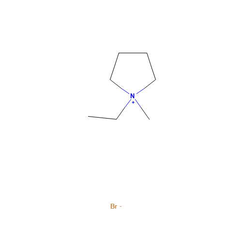 69227-51-6 1-ETHYL-1-METHYLPYRROLIDINIUM BROMIDE chemical structure
