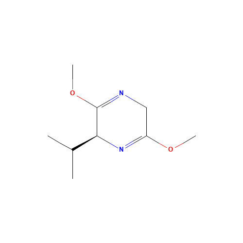 78342-42-4 (2S)-(+)-2,5-Dihydro-3,6-dimethoxy-2-isopropylpyrazine chemical structure