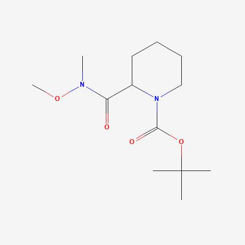 211310-10-0 1-BOC-2-(METHOXY-METHYL-CARBAMOYL)PIPERIDINE chemical structure