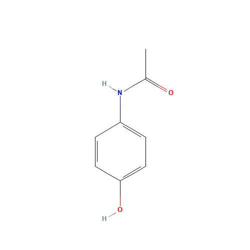 103-90-2 4-Acetamidophenol chemical structure