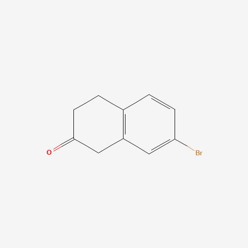 132095-54-6 7-Bromo-2-tetralone chemical structure