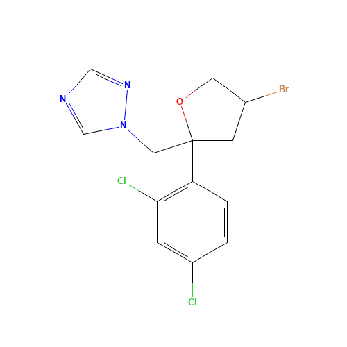 116255-48-2 BROMUCONAZOLE chemical structure