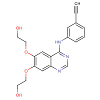 183321-84-8 4-[(3-Ethynylphenyl)amino]-6,7-bis(2-hydroxyethoxy)quinazoline chemical structure