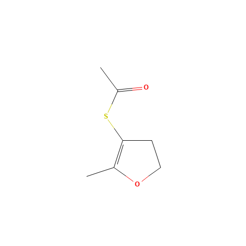 26486-14-6 S-(4,5-dihydro-2-methyl-3-furyl) ethanethioate chemical structure