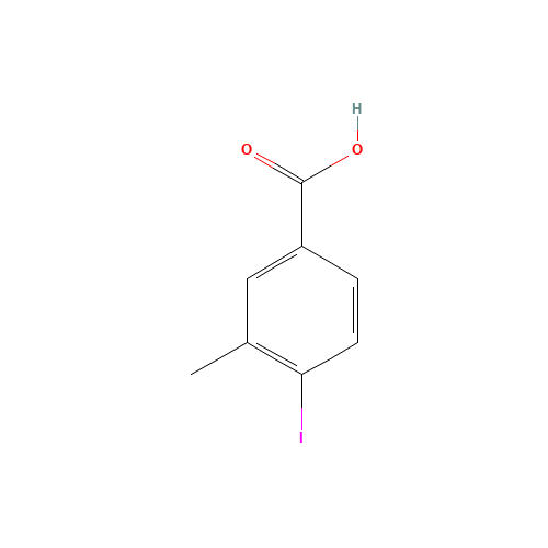 52107-87-6 4-IODO-3-METHYLBENZOIC ACID chemical structure