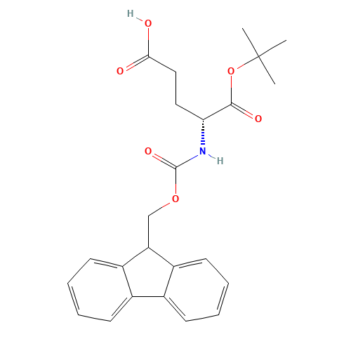 109745-15-5 FMOC-D-GLU-OTBU chemical structure