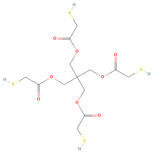 10193-99-4 Pentaerythritol tetrakis(2-mercaptoacetate) chemical structure