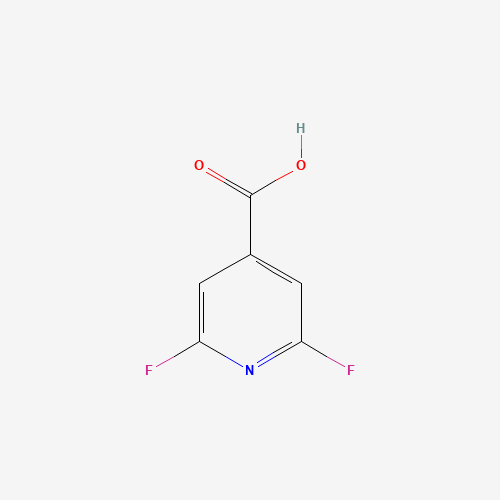 88912-23-6 2,6-Difluoro-4-pyridinecarboxylic acid chemical structure