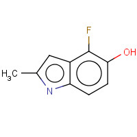 288385-88-6 4-Fluoro-5-hydroxy-2-methylindole chemical structure