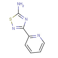 138588-22-4 3-(pyridin-2-yl)-1,2,4-thiadiazol-5-amine chemical structure