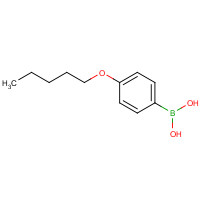 146449-90-3 (4-PENTYLOXYPHENYL)BORONIC ACID chemical structure