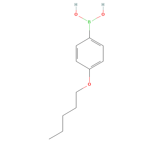 146449-90-3 (4-PENTYLOXYPHENYL)BORONIC ACID chemical structure
