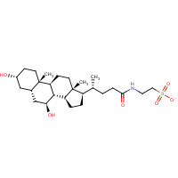 14605-22-2 TAUROURSODEOXYCHOLIC ACID chemical structure