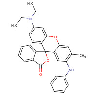 29512-49-0 7-Anilino-3-diethylamino-6-methyl fluoran chemical structure