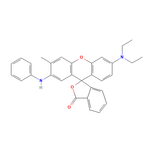 29512-49-0 7-Anilino-3-diethylamino-6-methyl fluoran chemical structure