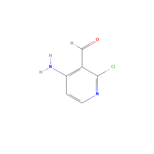 338452-92-9 4-amino-2-chloronicotinaldehyde chemical structure