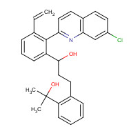 142569-70-8 2-(2-(3-(2-(7-Chloro-2-quinolinyl)-ethenylphenyl)-3-hydroxypropyl)phenyl)-2-propanol chemical structure