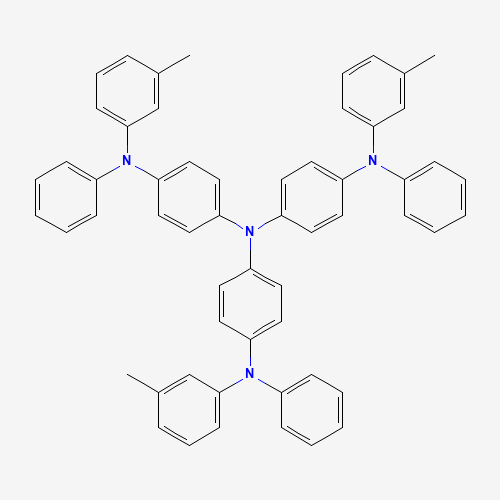 124729-98-2 4,4',4''-Tris(N-3-methylphenyl-N-phenylamino)triphenylamine chemical structure