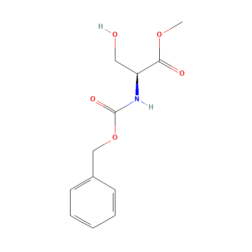 1676-81-9 N-Cbz-L-serine methyl ester chemical structure