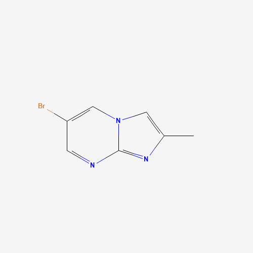 1111638-05-1 6-bromo-2-methylimidazo[1,2-a]pyrimidine chemical structure