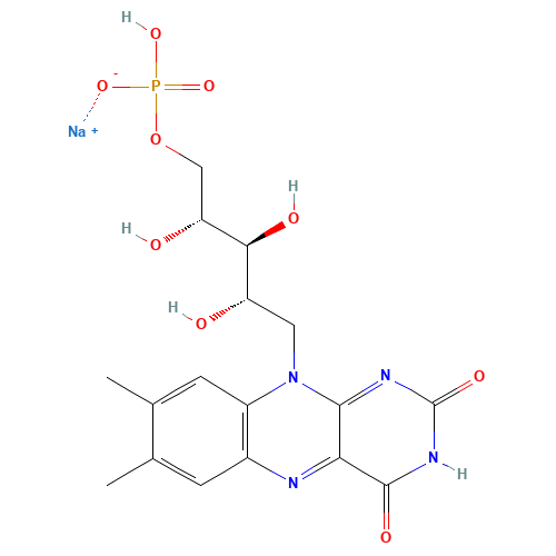 130-40-5 Riboflavin-5-phosphate sodium chemical structure