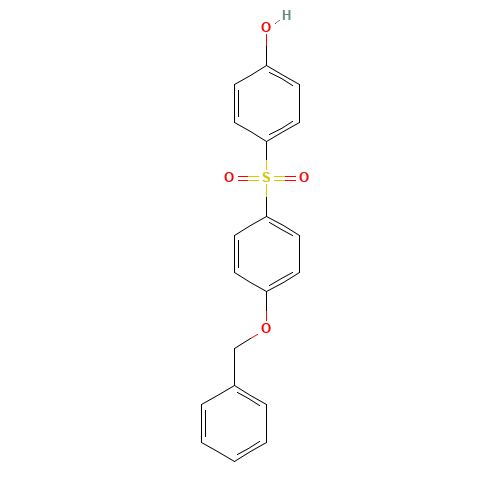 63134-33-8 4-[(4-Benzyloxyphenyl)sulfonyl]phenol chemical structure