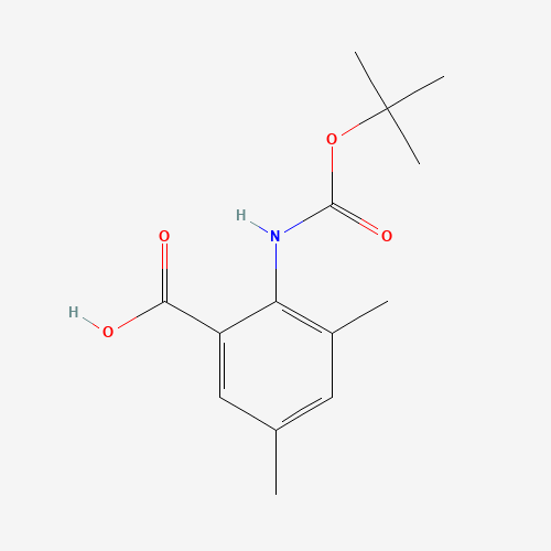 669713-57-9 ANTHRANILIC ACID,N-BOC-3,5-DIMETHYL chemical structure