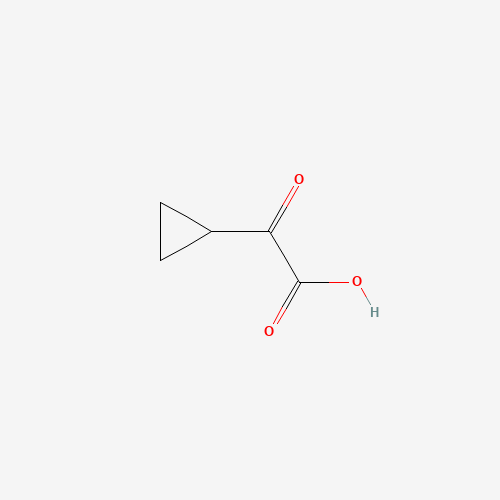 13885-13-7 2-cyclopropyl-2-oxoacetic acid chemical structure