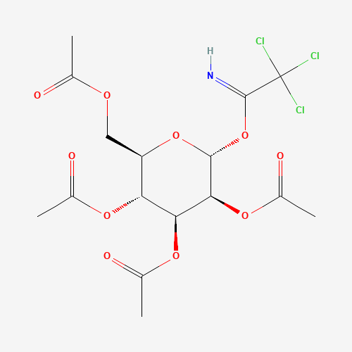 121238-27-5 2,3,4,6-Tetra-O-acetyl-a-D-mannopyranosyltrichloroacetimidate chemical structure