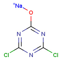 2736-18-7 2-SODIUMHYDROXY-4,6-DICHLORO-1,3,5-TRIAZINE chemical structure