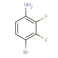112279-72-8 4-BROMO-2,3-DIFLUOROANILINE chemical structure