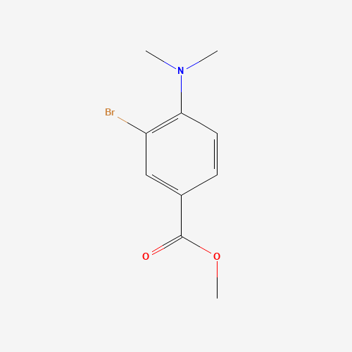 71695-21-1 methyl 3-bromo-4-(dimethylamino)benzoate chemical structure