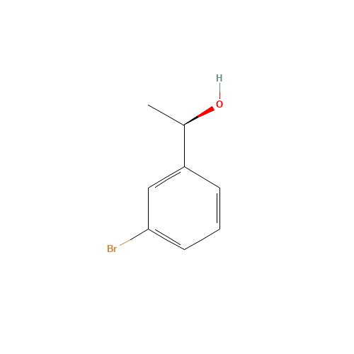 134615-24-0 (R)-1-(3-BROMOPHENYL)ETHANOL chemical structure