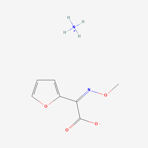 97148-39-5 (Z)-2-Methoxyimino-2-(furyl-2-yl) acetic acid ammonium salt chemical structure