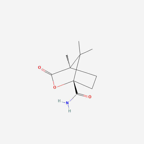 54200-37-2 (1S)-(-)-CAMPHANIC ACID AMIDE chemical structure