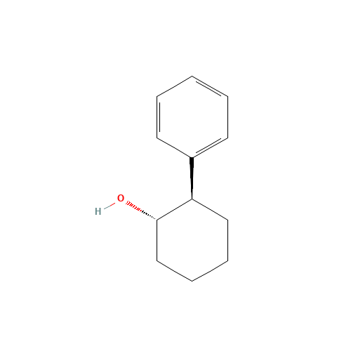 34281-92-0 (1S,2R)-(+)-TRANS-2-PHENYL-1-CYCLOHEXANOL chemical structure