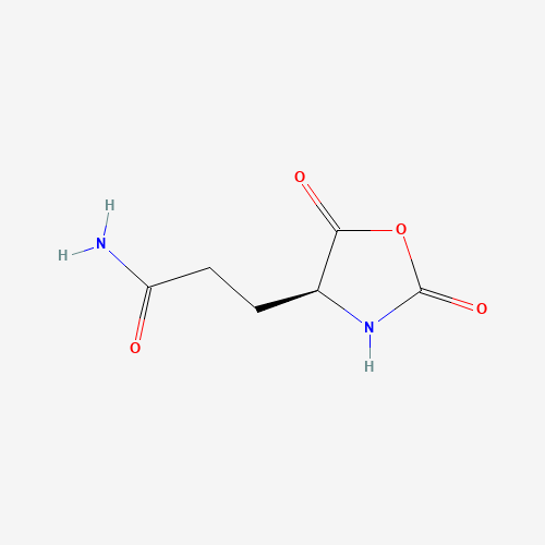 33043-61-7 (S)-4-(2-AMINOCARBONYLETHYL)OXAZOLIDINE-2,5-DIONE chemical structure