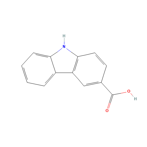 51035-17-7 9H-CARBAZOLE-3-CARBOXYLIC ACID chemical structure