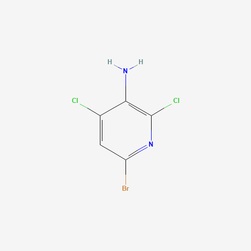 237435-16-4 2,4-DICHLORO-3-AMINO-6-BROMOPYRIDINE chemical structure