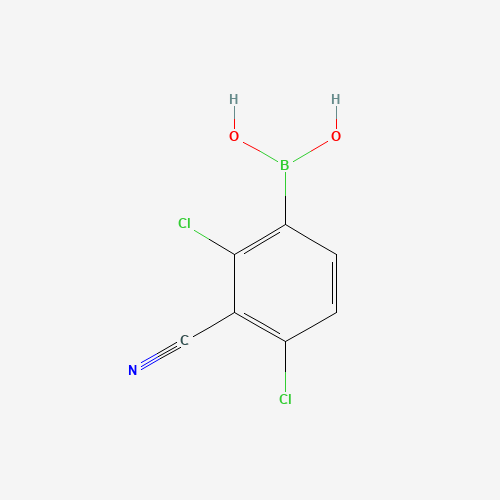 957120-87-5 2,4-Dichloro-3-cyanophenylboronic acid chemical structure