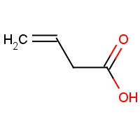 625-38-7 VINYLACETIC ACID chemical structure