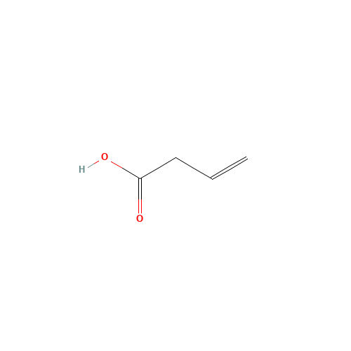 625-38-7 VINYLACETIC ACID chemical structure