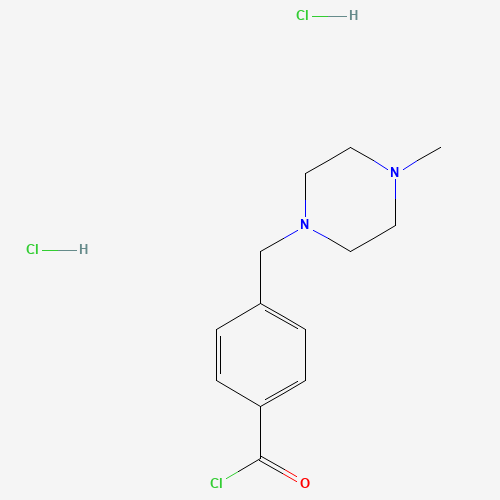 106261-64-7 4-(4-Methylpiperazinylmethyl)benzoyl chloride dihydrochloride chemical structure