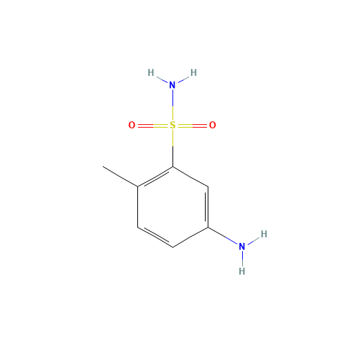 6973-09-7 3-Amino-6-methylbenzenesulfonamide chemical structure