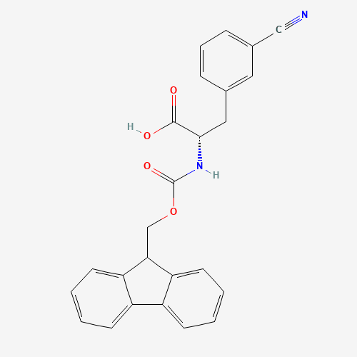 205526-36-9 FMOC-L-3-CYANOPHENYLALANINE chemical structure