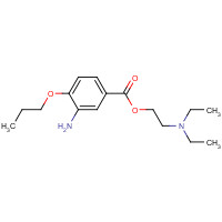 5875-06-9 Proparacaine hydrochloride chemical structure