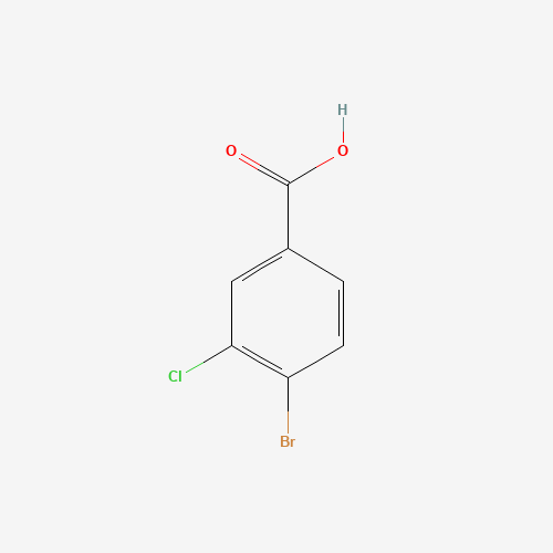25118-59-6 4-BROMO-3-CHLOROBENZOIC ACID chemical structure