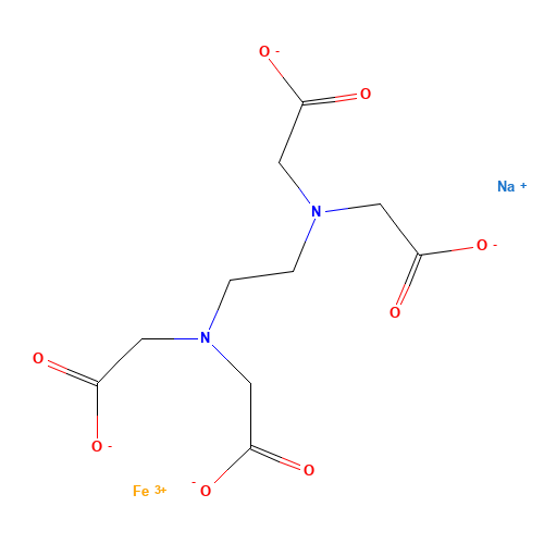18154-32-0 EDTA FERRIC-SODIUM SALT chemical structure