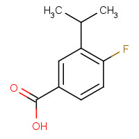 869990-61-4 4-fluoro-3-isopropylbenzoic acid chemical structure